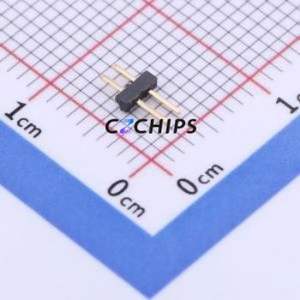 X1321WV-2x01J-C30D23 Pin Header Through hole Component (THT),P=1.27mm Connector 2x1P 1.27mm 1.27mm Pin Header - Product Image 1