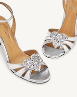 Escarpins d'Été de Luxe 2026 pour Femmes en Cuir Véritable Argenté, Personnalisables, à Bout Pointu, Antidérapants, Design Slingback Fujian à Enfiler