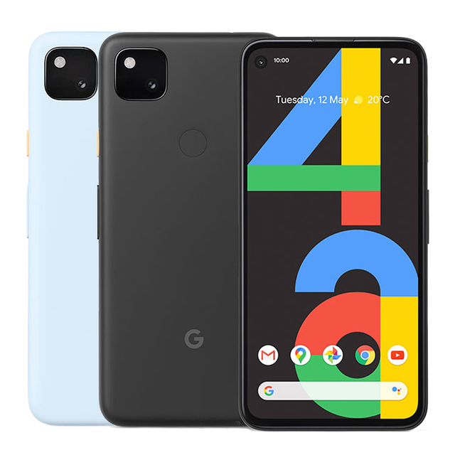 For Original Pixel 4A 5.81 Inch Octa Core 6GB RAM 128 12.2MP Unlocked 4G LTE Smart Phone Free Shipping 5pcs