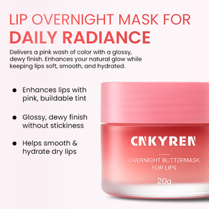 Masker tidur pelembap bibir, <span class=keywords><strong>Vegan</strong></span> organik, Krim pengencang kustom, perawatan memberi nutrisi perbaikan semalam untuk Bibir - Product Image 4
