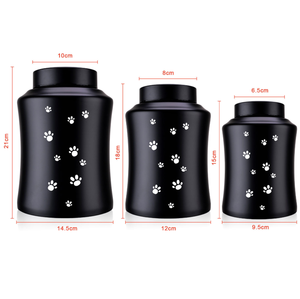 Памятный продукт для домашних животных, вечная любовь, нержавеющая сталь, чашка для урны, индивидуальный узор, чтобы запомнить любимого питомца - Product Image 3