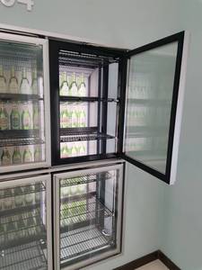 Chambre froide commerciale électrique à <span class=keywords><strong>batterie</strong></span> CE Shop avec porte vitrée et étagères de présentation - Prix de gros - Product Image 4