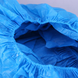 Couvre-chaussures jetables en plastique bleu anti-poussière couvre-pieds couvre-chaussures de protection antidérapants couvre-chaussures imperméables cpe - Product Image 4