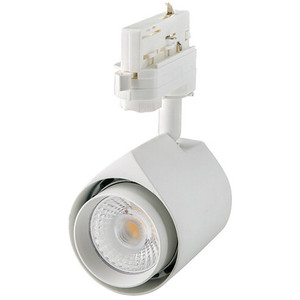 Faretto LED da binario 22W 4000K bianco, luminosità ed efficienza energetica, ideale per l'illuminazione di spazi commerciali e - Product Image 1