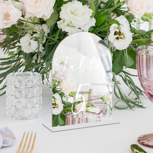 Tùy Chỉnh Thanh Lịch Acrylic Bảng Số Cho Đám Cưới Các Bên Đơn Giản Mới Đến Đám Cưới Bảng Tên Thẻ Tiếp Tân Trang Trí - Product Image 5