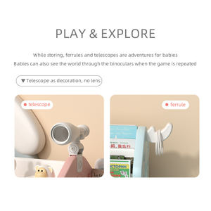 Organiseur pour bébé, étagères de rangement en plastique PE/PP, unités d'étagères multicouches avec boîte de rangement indépendante - Product Image 6