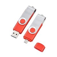 Jaster — clé USB 2.0/3.0 Micro B OTG, Logo personnalisé pivotant, pour smartphone et ordinateur portable