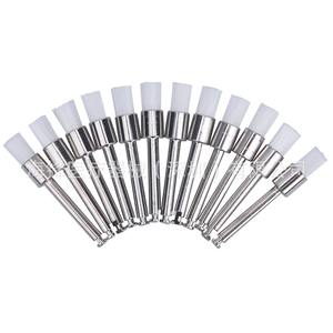 Brosses de polissage dentaire en nylon coloré à tête plate, non toxiques, pour le blanchiment et le polissage des dents, usage commercial - Product Image 4