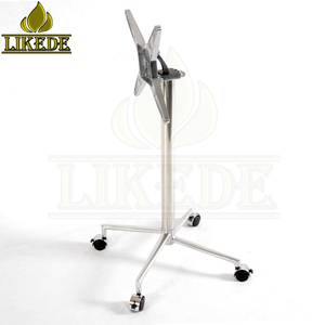 Di chuyển Stackable nhôm có thể tháo rời gấp bảng cơ sở với Caster bánh xe - Product Image 4