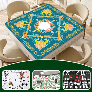Tapete de Mahjong Zhizunhk, Grueso, Impermeable, Antideslizante, Reductor de Ruido, 32.4 Pulgadas, Tapete de Juego de Ajedrez con Impresión a Color Personalizable - Product Image 1