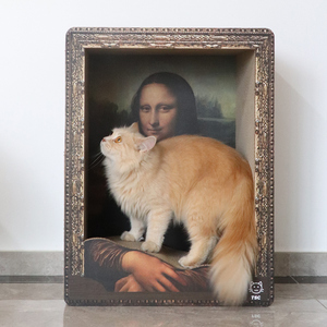 Nuevas Innovaciones: Rascador para Gatos de Tamaño Pequeño, Tazón de Papel Corrugado y Cartón, Venta al por Mayor de Árboles y Rascadores para Gatos - Product Image 4