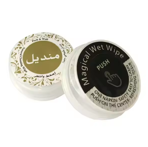 2025新型压缩湿巾-推式，一次性，多用途皮肤和表面 (OEM定制徽标) - Product Image 6