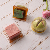 Boîte à gâteau transparente en PET/PP personnalisable pour la pâtisserie, emballage alimentaire, recyclable, commandes sur mesure acceptées