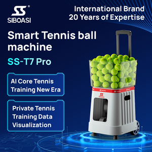 Macchina Lanciapalle da <span class=keywords><strong>Tennis</strong></span> Portatile Newchance T7 <span class=keywords><strong>Pro</strong></span> con Controllo Vocale Intelligente a Doppia Modalità, Parametri ABS Regolabili e Allenamento Preimpostato - Product Image 2
