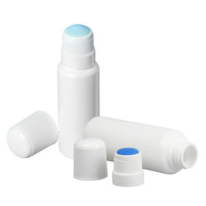 50ml HDPE vuota spugna testa applicatore bottiglie di plastica liquido bottiglie per la medicina cosmetica - Product Image 1