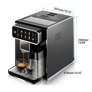 Cafetera Eléctrica Comercial Completamente Automática, Bomba de 15 Bares, Portátil, para Uso en Hoteles, Hogares y Negocios, Cafetera Espresso y Capuchino - Product Image 4