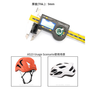 Hebilla para Casco A-523, 15.5 mm de Diámetro Interior, Material POM Resistente al Desgaste, Accesorio de Seguridad Unisex - Product Image 4