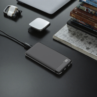 Paquete de batería para teléfono móvil Pantalla LED 22,5 W Banco de energía de carga rápida 20000mAh Estación de energía USB dual Fuente de alimentación Cargador portátil