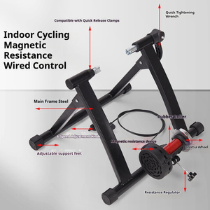 <span class=keywords><strong>Rodillo</strong></span> de <span class=keywords><strong>Entrenamiento</strong></span> Plegable y Ajustable de 6 Niveles, Metálico, <span class=keywords><strong>para</strong></span> Bicicletas de Carretera y Montaña, Muy Popular y Confiable - Product Image 5