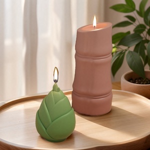 แม่พิมพ์เทียนรูปเรือมังกรสำหรับขายส่ง แม่พิมพ์ซิลิโคนรูปไม้ไผ่ เทียนหอม อโรมาเธอราพี พลาสเตอร์ สบู่ เรซิ่น - Product Image 3