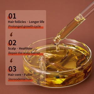 Toptan OEM/ODM organik otlar özü Afro kadınlar 4c Private Label saç büyüme yağı serum saç hızlı büyüme için - Product Image 4