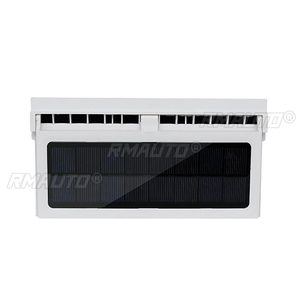Ventilateur d'échappement solaire pour voiture, refroidisseur de calandre, ventilateur de ventilation automatique, alimentation double mode - Product Image 3