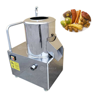 Machine à laver directe de gingembre de racine d'oignon d'usine Machine d'épluchage de peau de Batata en vente