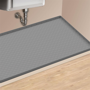 Large Premium Waterproof Silicone Drip Tray Liner Water Leak Protection Under Kitchen <b>Sink</b> Cabinet <b>Mat</b> Silicone <b>Sink</b> <b>Mat</b> - Product Image 2