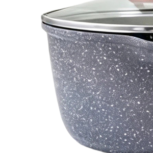 Casserole à lait avec technologie antiadhésive avancée, compatible avec les plaques à induction, fournisseur d'impression de logo personnalisé - Product Image 6