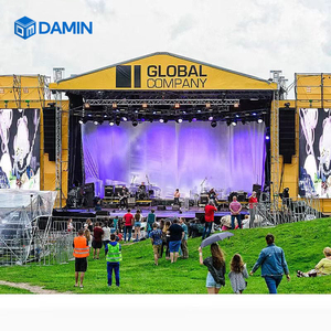 Chất lượng tốt 400*400 giàn fashional triển lãm nhôm giai đoạn giàn Bolt chất lượng tốt nền tảng - Product Image 1