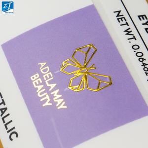 Adesivi in Vinile Autoadesivi Personalizzati con Stampa e Timbratura <span class=keywords><strong>Etichette</strong></span> <span class=keywords><strong>Trasparenti</strong></span> con Logo in Lamina d'Oro - Product Image 3