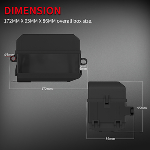 Caja de Fusibles y Relés de Plástico Impermeable de 12V, 6 Vías, 40A, Fusibles de Cuchilla ATC/ATO, Certificación CE, para Automóviles, Barcos y Camiones, Venta al Por Mayor - Product Image 5