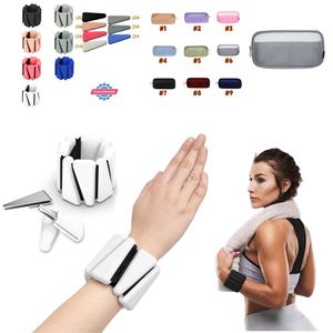 समायोज्य टखनों का व्यायाम हाथ भार ब्रैसलेट सिलिकॉन टखने का वजन सेट पहनने योग्य कंगन कफ - Product Image 1