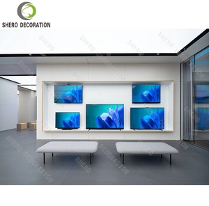 Mostrador de Exhibición Moderno para Tienda de Teléfonos Móviles, Diseño Interior de Tienda de Computadoras, Pantalla Digital Multifuncional - Product Image 2