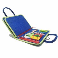 Activités de voyage pour tout-petits feutre sensoriel planche occupée enfants Montessori jouets préscolaire apprentissage précoce jouets éducatifs pour les enfants