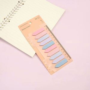 Juego de Notas Adhesivas con Códigos de Color, Pestañas de Índice de Colores Vivos, Blocs de Notas para Escribir y Marcar, Suministros Esenciales para Oficina y Estudio - Product Image 4