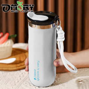 OMORY Best Selling 500ml 304 Polygon Travel Cup Direct Drink Stainless Steel Vacuum Insulated Cup - Product Image 2
