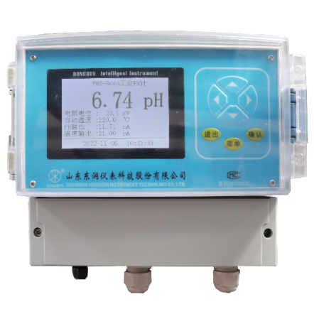 Pengendali kualitas air ORP pH suhu Online Digital Cerdas Industrial dengan RS485 4 ~ 20mA