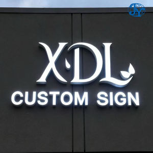 बाहरी इनडोर दीवार लोगो के नेतृत्व में चैनल अक्षर कंपनी ने संकेत के लिए 3 डी पत्र प्रबुद्ध हस्ताक्षर के लिए साइन बोर्ड का नेतृत्व किया - Product Image 3