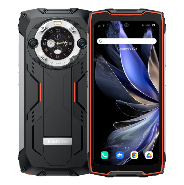 Smartphone Rugged Cheap Blackview BV9300 Pro 256GB Fingerprint, NFC, 76 Days Standby, Glove Mode, Corning Glass 5th 15080mAh