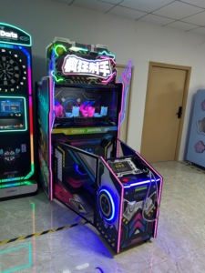 Máquina de Juegos de Disparos con Simulador de Arcade, Operada con Monedas, Juego de Disparos Láser <span class=keywords><strong>para</strong></span> Niños, de Plástico y Metal - Product Image 4