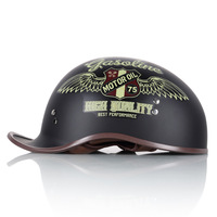 Nuevo Casco Retro de Motocicleta Estilo Ducktail, ABS, Certificado DOT/3C, Ligero, Transpirable, para Verano, Estilo Vintage, para Scooter
