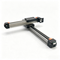 Modul Linear 3 Sumbu XYZ Berpenggerak Sekrup Bola dari Paduan Aluminium untuk Robot Kartesian pada Mesin Dispensing Otomatis