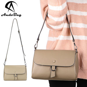 AndoBag Bolsos de Hombro Retro Modernos para Mujer, Bolso Cruzado de Cuero Genuino, Bolso de Mano de Lujo y Bolso Cuadrado 1616 - Product Image 1