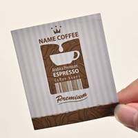 Etiqueta Adhesiva de Vinilo Personalizada, Ecológica, Duradera, Impermeable, Resistente al Aceite, para Impresión de Vino, Café, Botellas y Embalaje