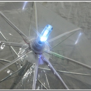 Paraguas Moderno 2025 con Luz LED, Paraguas Transparente con 3 Modos de Iluminación: Lento, Rápido y Siempre Encendido - Product Image 5
