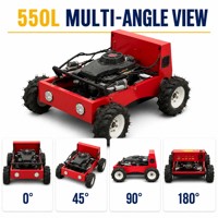 Memproduksi Mesin Pemotong Rumput Mini Robot Murah untuk Pertanian