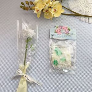 ชุดดอกไฮเดรนเยีย DIY ทำจากเรซิ่นพลาสติก ชุดงานฝีมือทำช่อดอกไม้กึ่งสำเร็จรูปสำหรับวันแม่ - Product Image 1