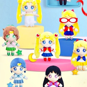 Serie <span class=keywords><strong>Sailor</strong></span> <span class=keywords><strong>Moon</strong></span>, Figure <span class=keywords><strong>Anime</strong></span> in Blind Box, Bambola di Peluche in Cotone PP, Decorazione da Scrivania, Regalo Artigianale per Compleanni e Festività - Product Image 5