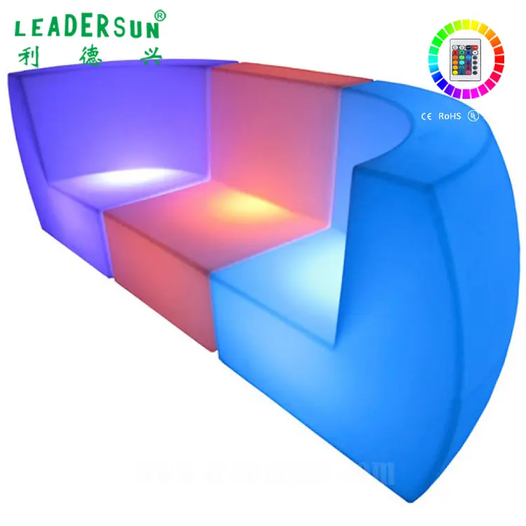 9,7 Mesa luminosa circular LED para exteriores, tienda de té de leche minimalista, bar, mesa de pie alto, barra pequeña, mesa y silla